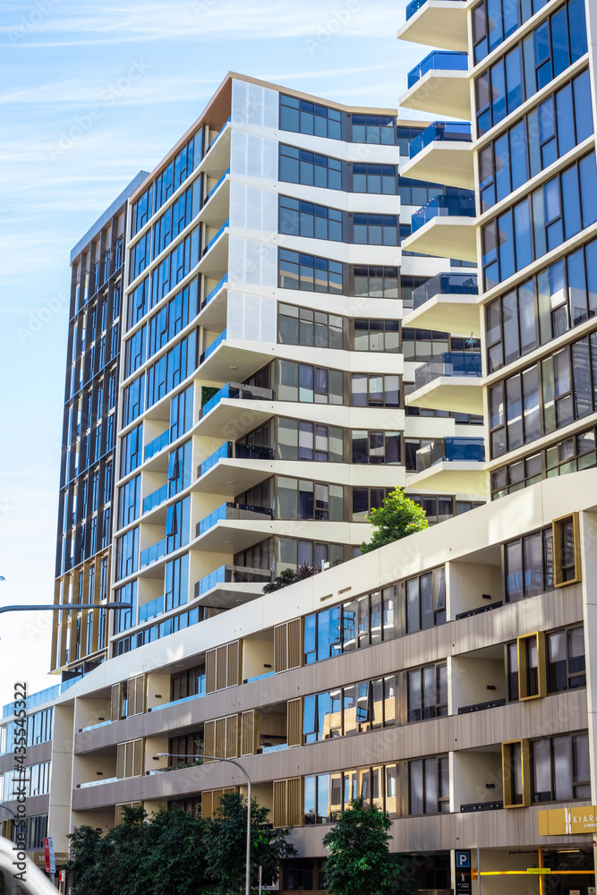 Apartment building in inner Sydney suburb NSW Australia Apartment building in inner Sydney suburb NSW Australia