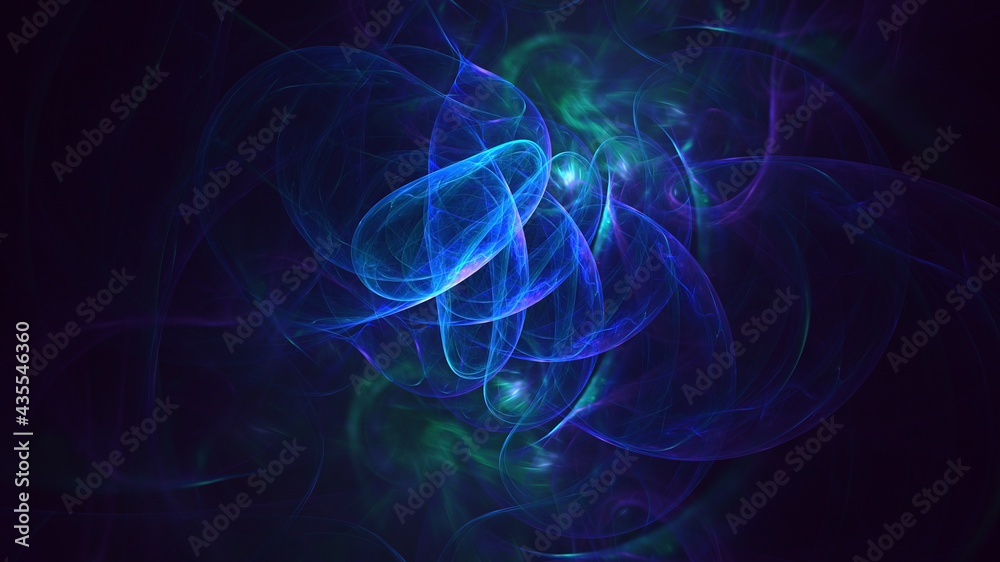 3D rendering abstract colorful fractal light background 3D rendering abstract colorful fractal light background