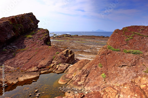 Northeast coast of Taiwan (New Taipei City and Yilan) National Scenic Area. photo