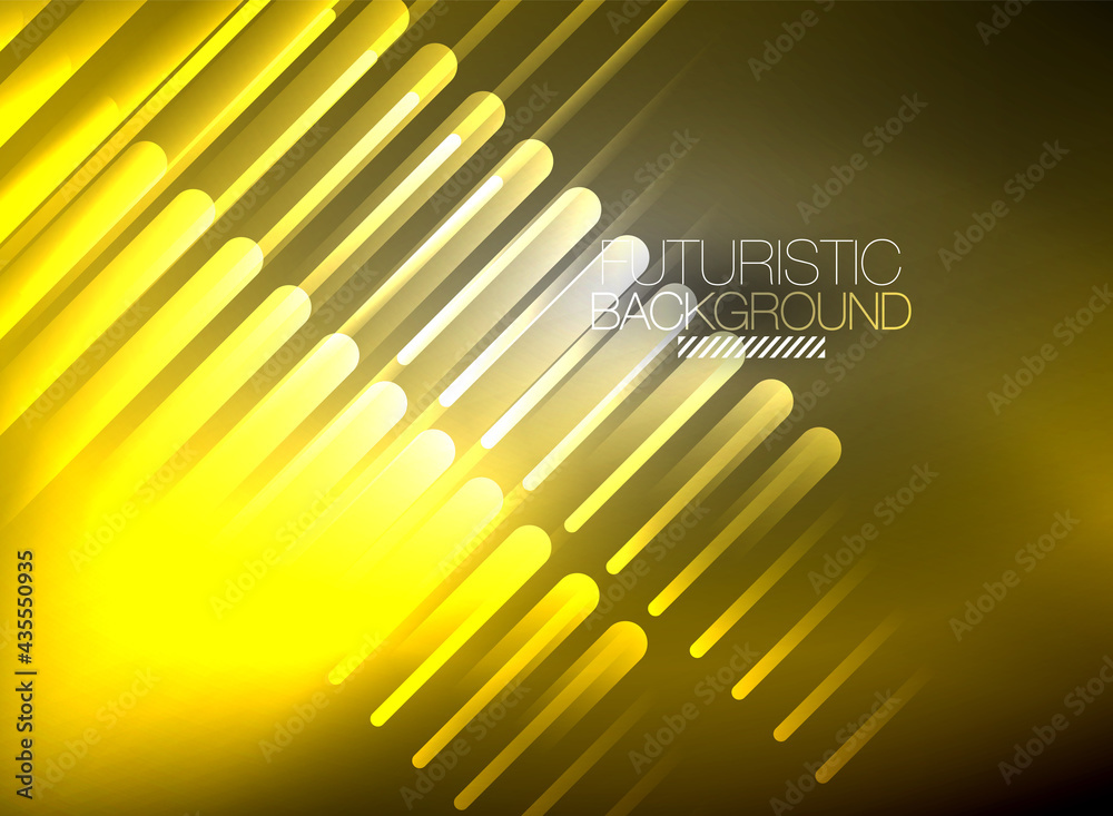 Bright neon color techno abstract background, shiny glowing neon lines in the dark background Bright neon color techno abstract background, shiny glowing neon lines in the dark background