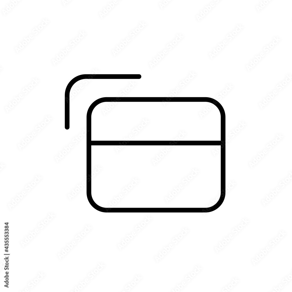 Banking credit or debit cards thin line black icon. Banking transactions concept. Choose a card from the list. Isolated symbol for: illustration, logo, mobile, app, design, web, ui, ux. Vector EPS 10 Banking credit or debit cards thin line black icon. Banking transactions concept. Choose a card from the list. Isolated symbol for: illustration, logo, mobile, app, design, web, ui, ux. Vector EPS 10