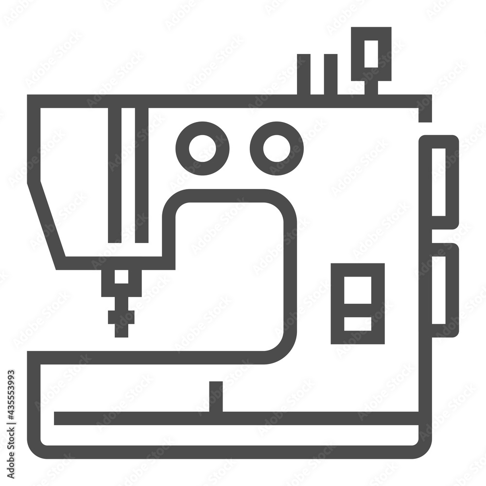 Textile, square line vector icon. Textile, square line vector icon.