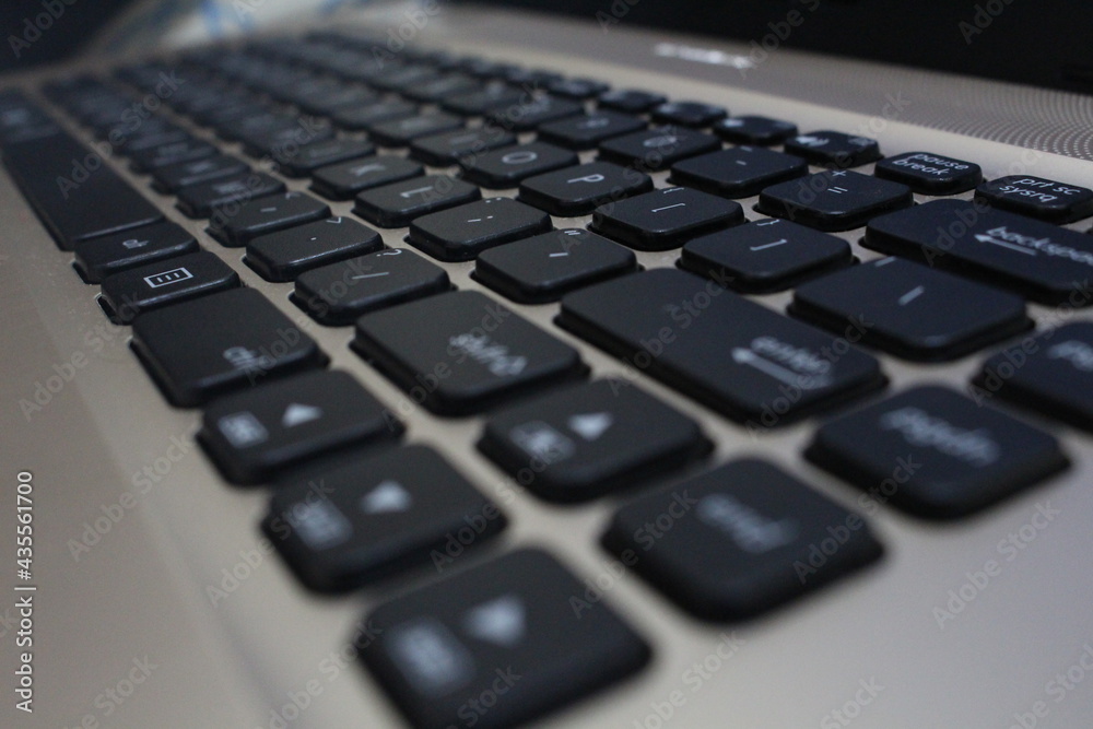 close up of a keyboard detail, image closeup keyboard