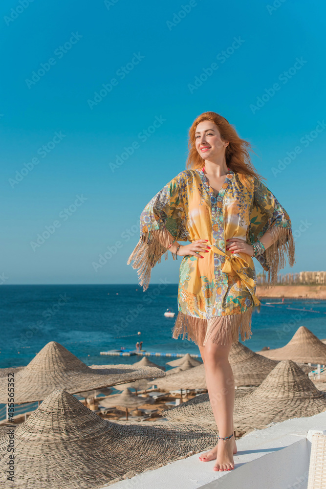 Plus size European sweet woman at Egypt, enjoy the life and vacation. Life of people xl size, happy nice natural beauty woman Plus size European sweet woman at Egypt, enjoy the life and vacation. Life of people xl size, happy nice natural beauty woman
