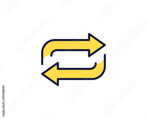 Free Download Share flat icon. Thin line signs for design logo, visit card, etc. Single high-quality outline symbol for web design or mobile app. Sign outline pictogram. - GFXLoad