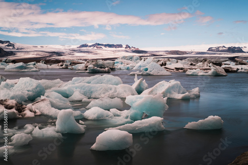 ice on the river