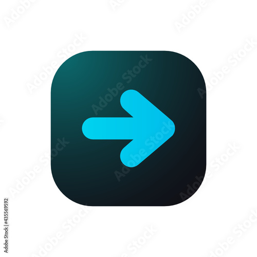 Arrow Forward - Sticker