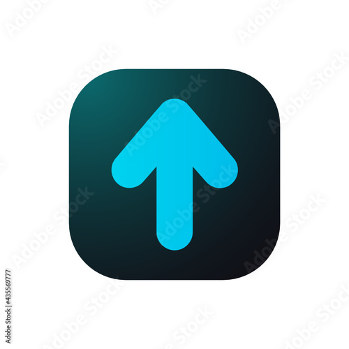 Arrow Upward - Sticker