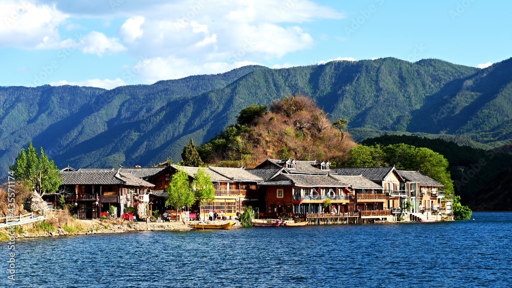 lugu lake in China