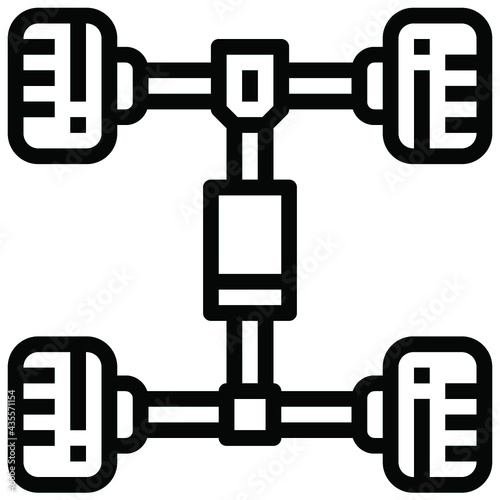 spare wheel chassis