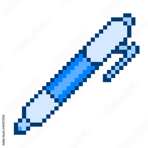 Ballpoint Pen (Pixelated)