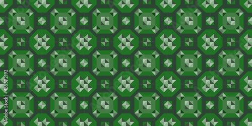 abstract colorful shade seamless vector pattern for floor, wall, background, mosaic