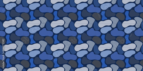 abstract colorful shade seamless vector pattern for floor, wall, background, mosaic