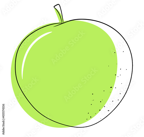 Diagram, venn diagram Fruit apple