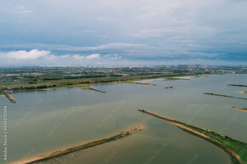 Aerial view of landscape in Guangdong,China Aerial view of landscape in Guangdong,China