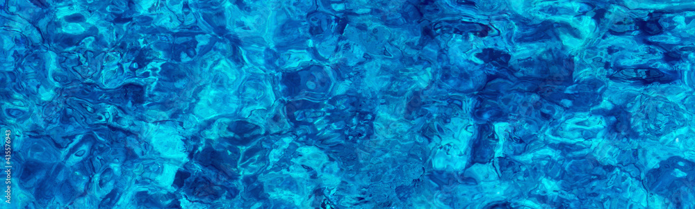 Surface pattern of blue ocean water Surface pattern of blue ocean water
