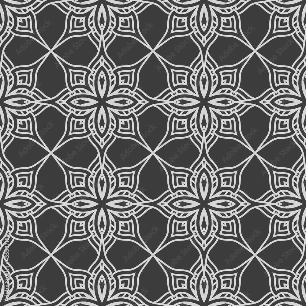 Geometric fabric abstract ethnic pattern, vector illustration style seamless. design for fabric, curtain, background, carpet, wallpaper, clothing, wrapping, Batik, fabric, tile, ceramic Geometric fabric abstract ethnic pattern, vector illustration style seamless. design for fabric, curtain, background, carpet, wallpaper, clothing, wrapping, Batik, fabric, tile, ceramic
