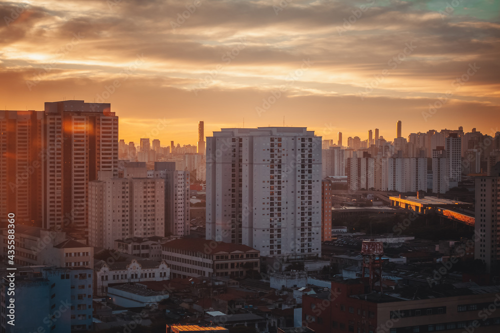 Fototapeta premium Amanhecer em SP
