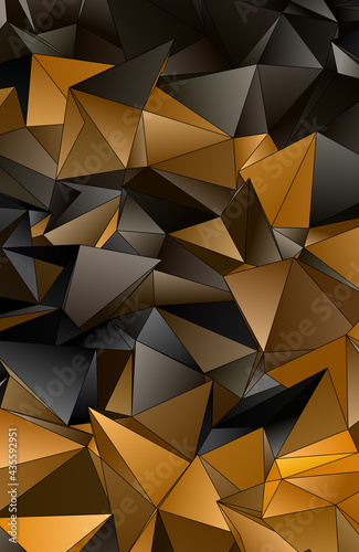 Abstract Low-Poly background. triangulated texture. Design 3d. Polygonal geometrical pattern. Triangular modern style