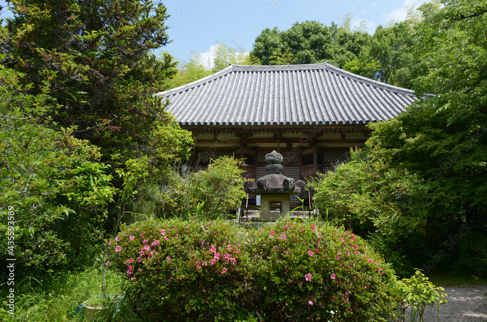 不退寺　本堂　奈良市