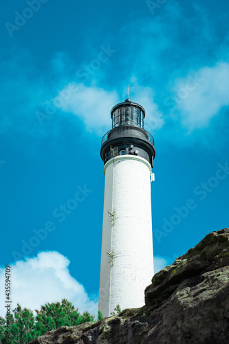 Wallpaper Mural Phare de Biarritz avec mouette Torontodigital.ca
