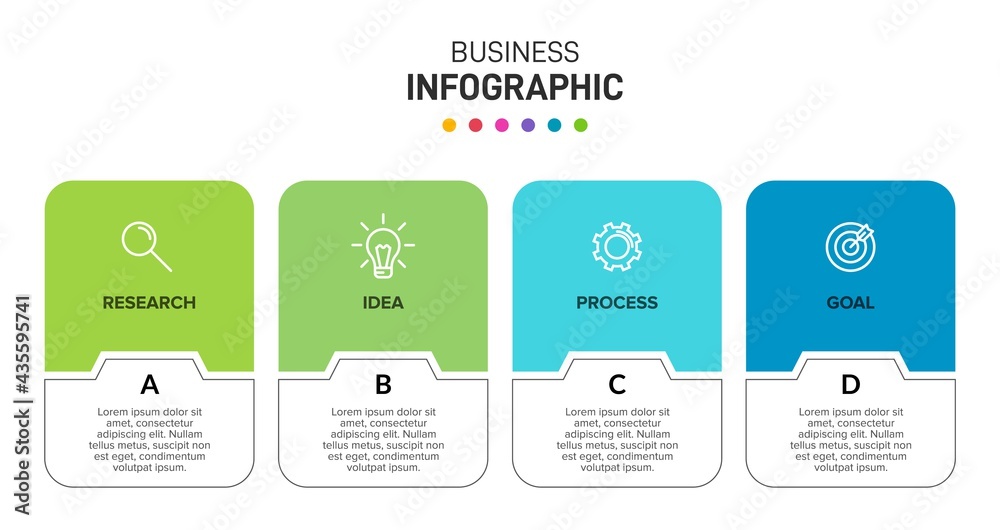Infographic design with icons and 4 options or steps. Thin line vector. Infographics business concept. Can be used for info graphics, flow charts, presentations, web sites, banners, printed materials. Infographic design with icons and 4 options or steps. Thin line vector. Infographics business concept. Can be used for info graphics, flow charts, presentations, web sites, banners, printed materials.