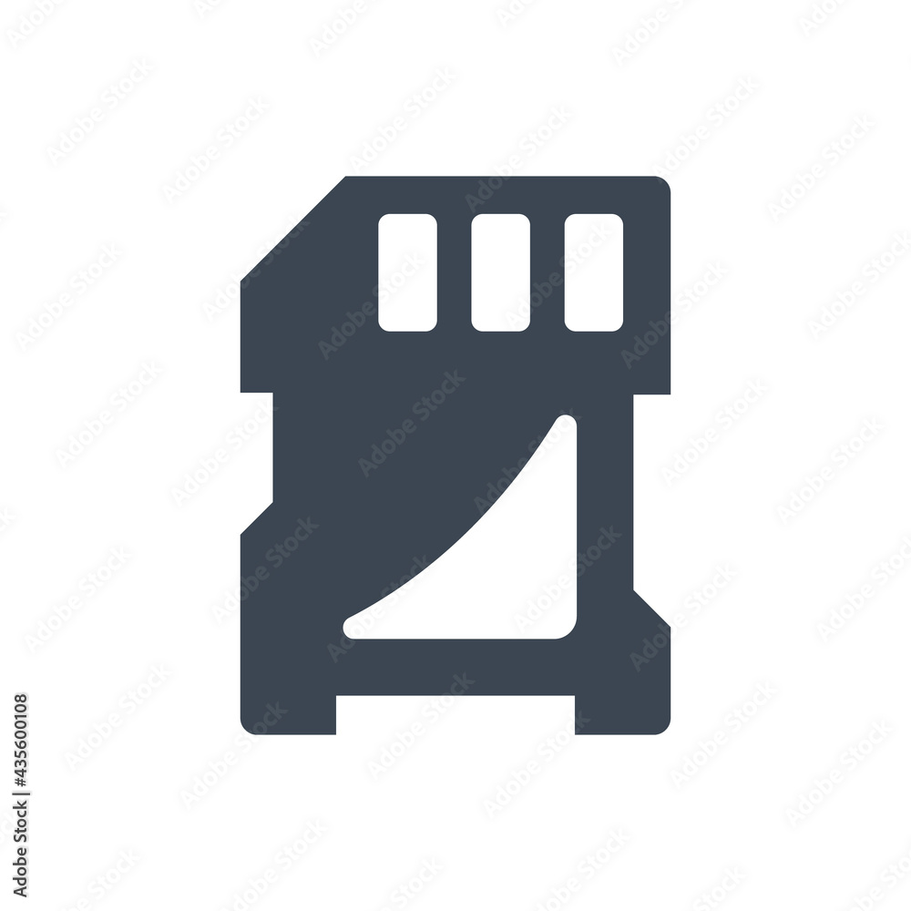 Memory card icon Memory card icon