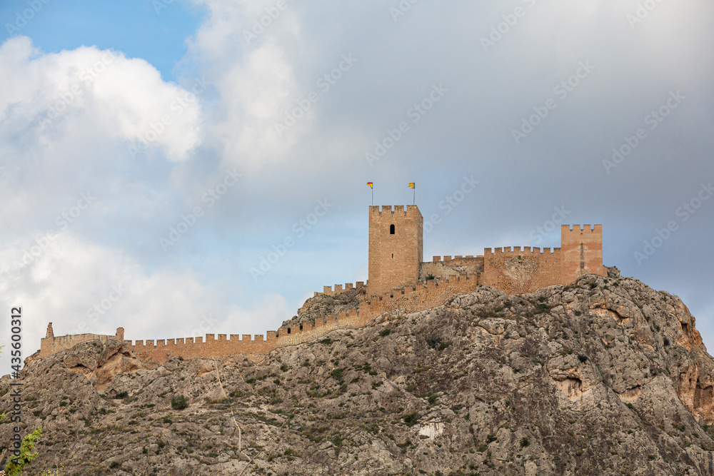 Castle of Sax built on the XII century by the Muslims in the province of Alicante, Spain