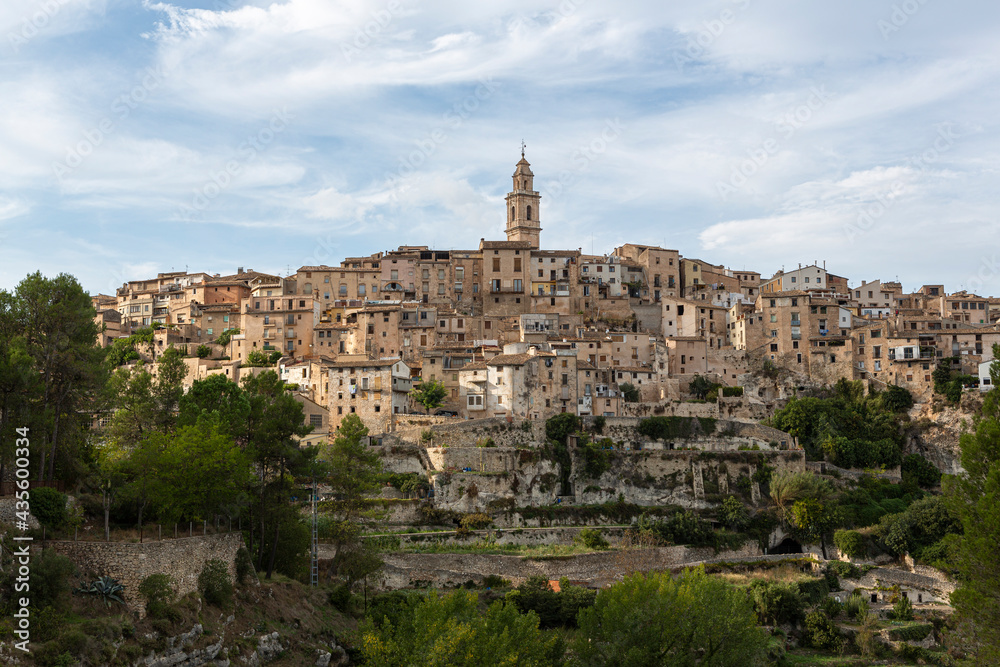 Bocairent medieval village of the Mediterranean in the province of Valencia, Spain