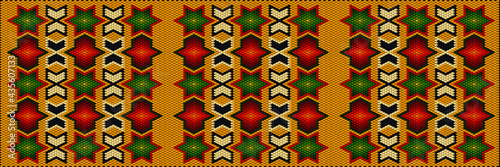  Ornament  is made in bright, juicy, perfectly matching colors. Ornament, mosaic, ethnic, folk pattern.