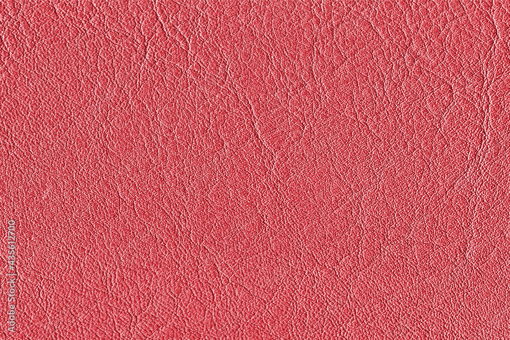 Fototapeta premium Abstract leather texture of red-pink coloured ,ideal for background,wallpaper etc.,