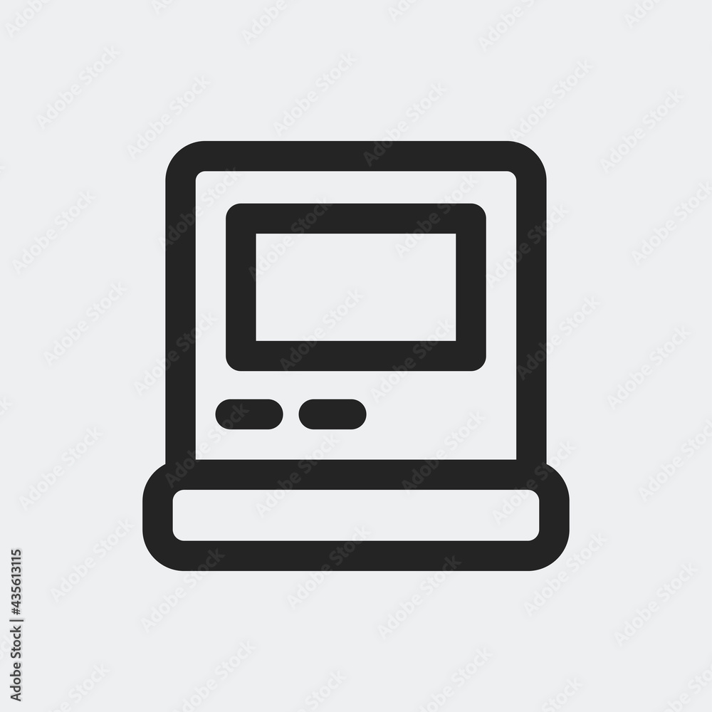 ATM machine icon isolated on background. Withdraw symbol modern, simple, vector, icon for website design, mobile app, ui. Vector Illustration ATM machine icon isolated on background. Withdraw symbol modern, simple, vector, icon for website design, mobile app, ui. Vector Illustration