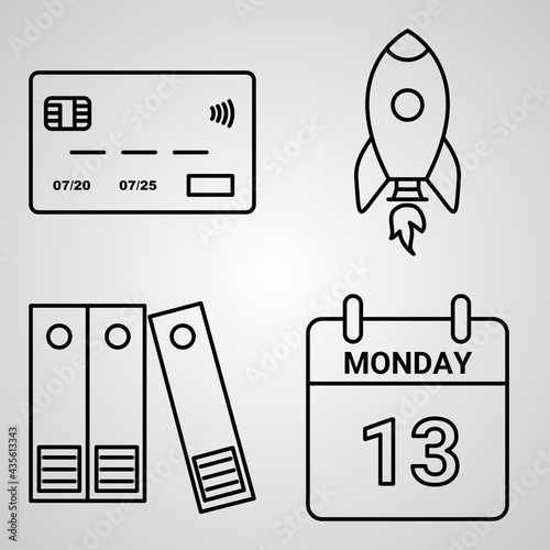 Business Icon Set Vector illustration EPS