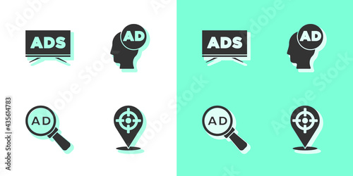 Set Target sport, Advertising, and icon. Vector © Kostiantyn