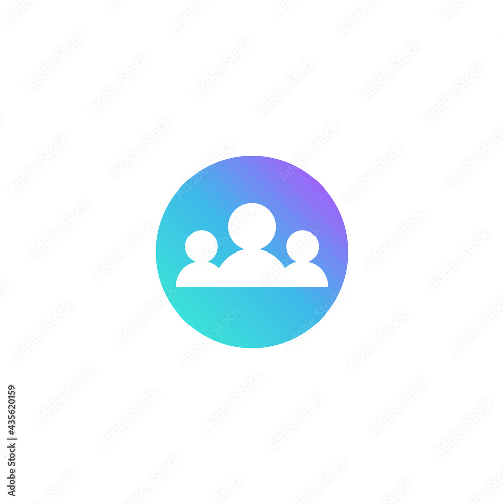 Group of people and user Simple modern icon. Vector illustration for graphic design, Web, UI, app. Group of people and user Simple modern icon. Vector illustration for graphic design, Web, UI, app.