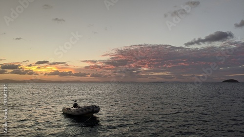 Sunset at the Whitsunday Islands, Australia © George