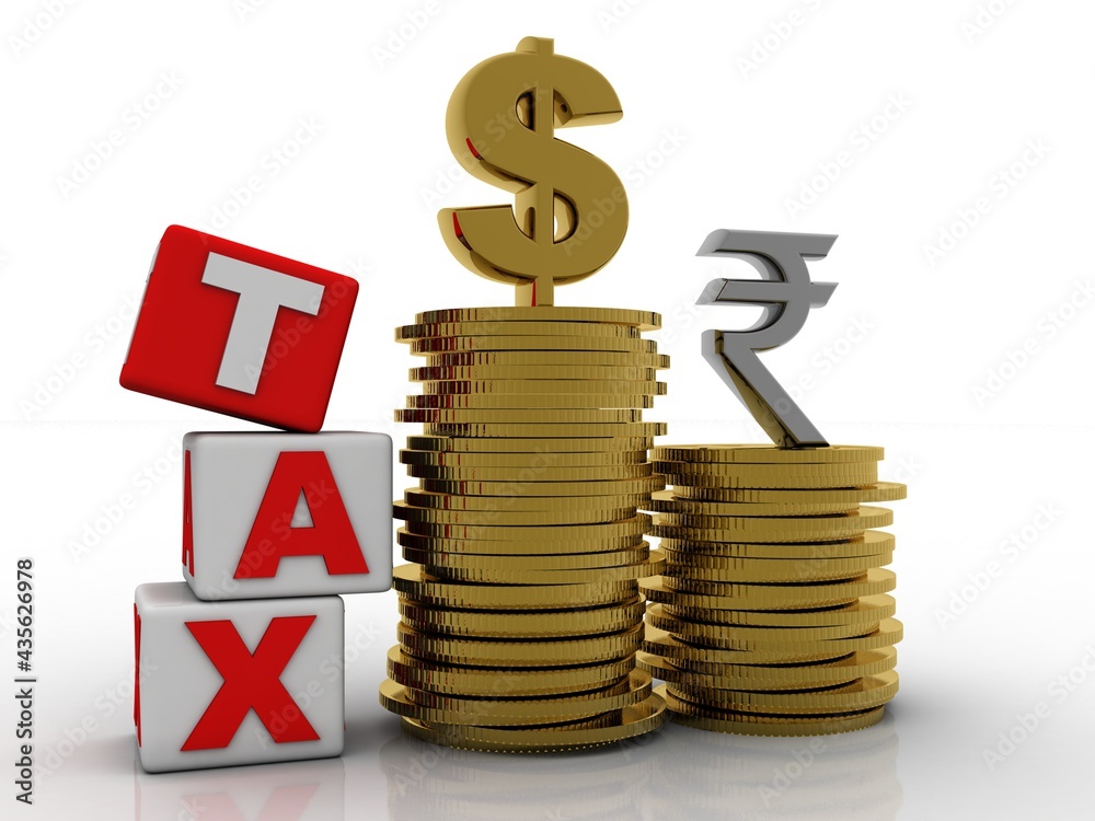 3d illustration rupee with dollar in gold coin
3d illustration rupee with dollar in gold coin