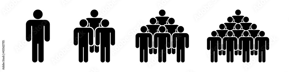 Man stands, walk icon set. People symbol. Person standing, walking illustration. Stand. Vector illustration. Man stands, walk icon set. People symbol. Person standing, walking illustration. Stand. Vector illustration.