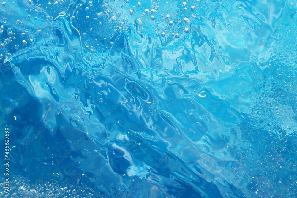 Obraz premium blue ice texture background