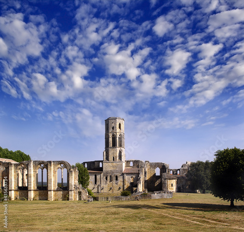 Abbey de la Sauve-Majeure, Route to Santiago de Compostela, France, World Heritage Site by UNESCO photo