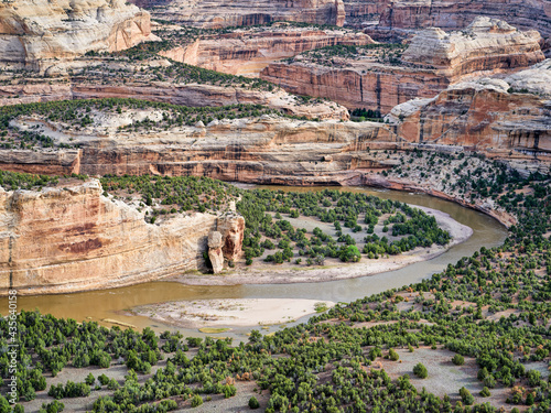 canyon of Yampa River in the Dinosaur National Monument in north western Colorado
