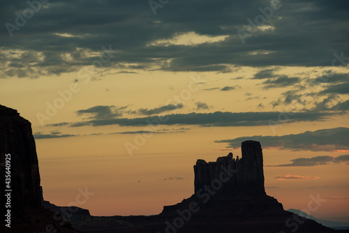 John Ford's Point Monument Valley silhouette