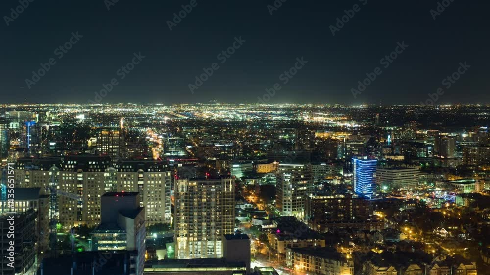 Timelapse of downtown Dallas traffic at night Timelapse of downtown Dallas traffic at night