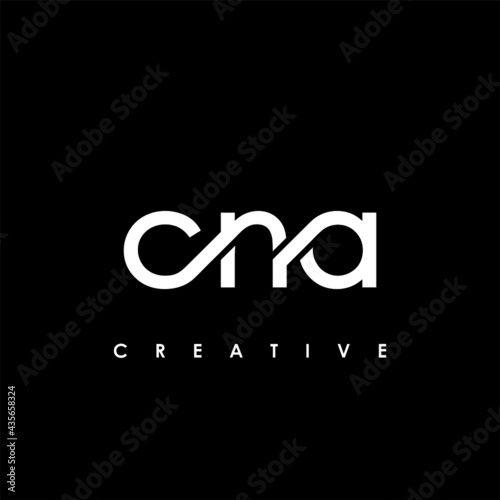 CNA Letter Initial Logo Design Template Vector Illustration