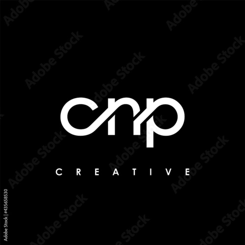 CNP Letter Initial Logo Design Template Vector Illustration