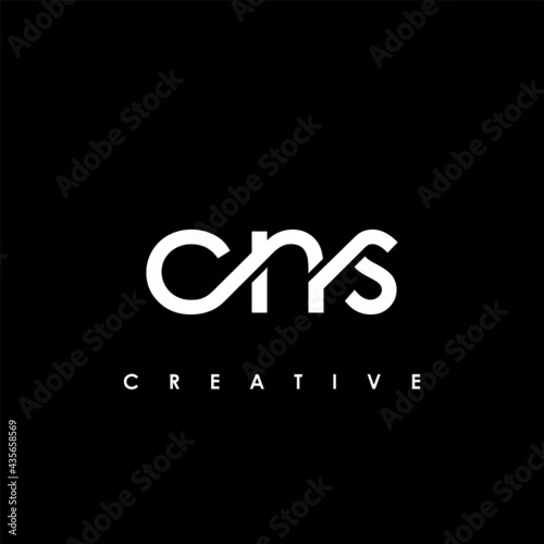 CNS Letter Initial Logo Design Template Vector Illustration