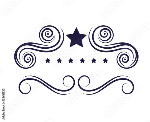 vintage dividers decoration
