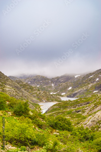 Lakes in mountains Norway © anetlanda