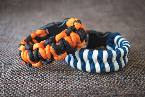 Handmade paracord bracelet