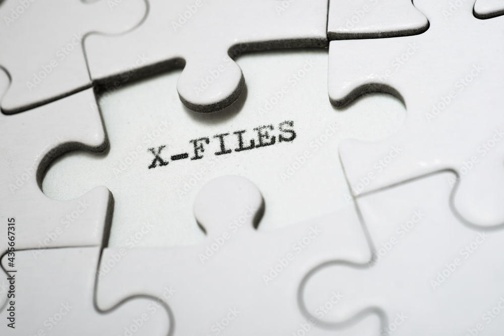 Fototapeta premium X-files concept view